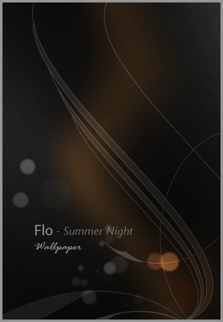 Flo - Summer Night Wallpaper
