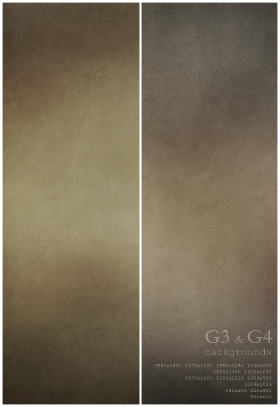 G3 and G4 Wallpaper