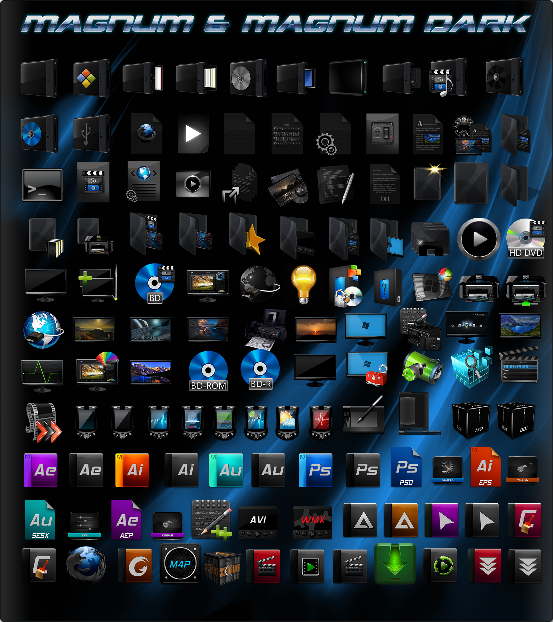 Windows App Icons Remade Pack