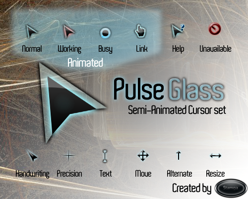 Pulse Glass Cursor Pack