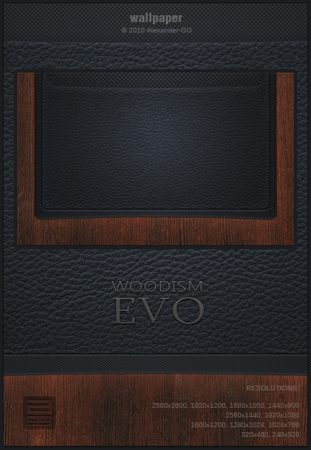 Woodism Evo Wallpaper