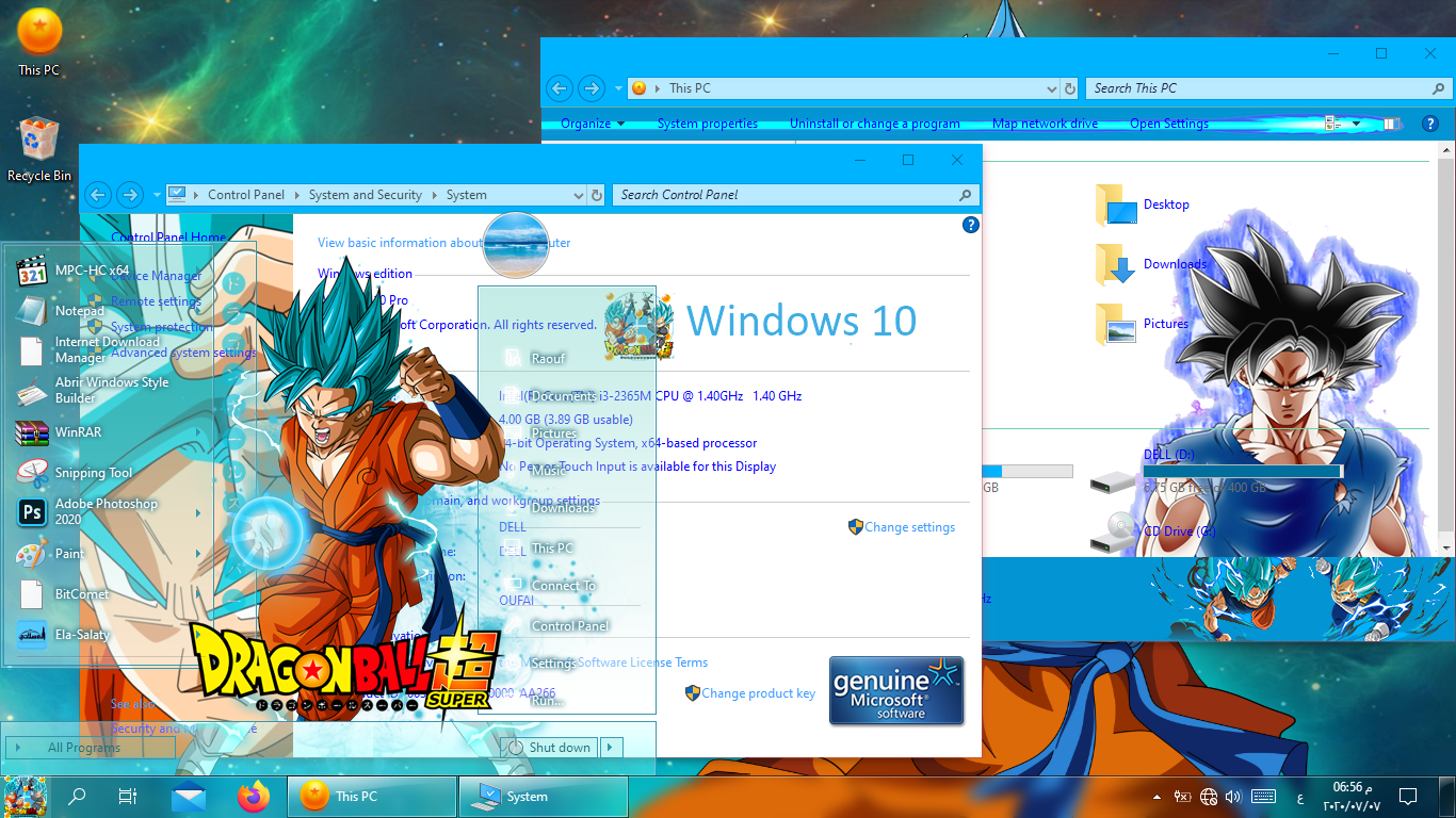 Dragon Ball theme - Microsoft Edge Addons