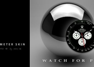 Black Rolex for Rainmeter