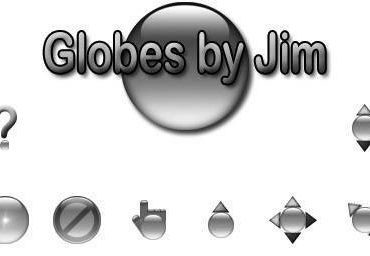 Globes Gray for CursorFX