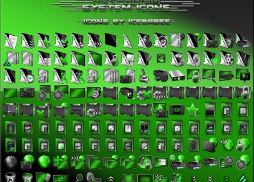 Mechanism Green Main Icons