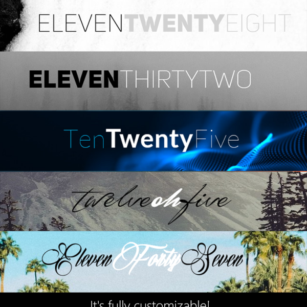 Textual_Clock_for_Rainmeter